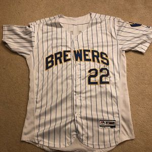 Milwaukee Brewers Retro Alternate jersey Christian Yelich jersey